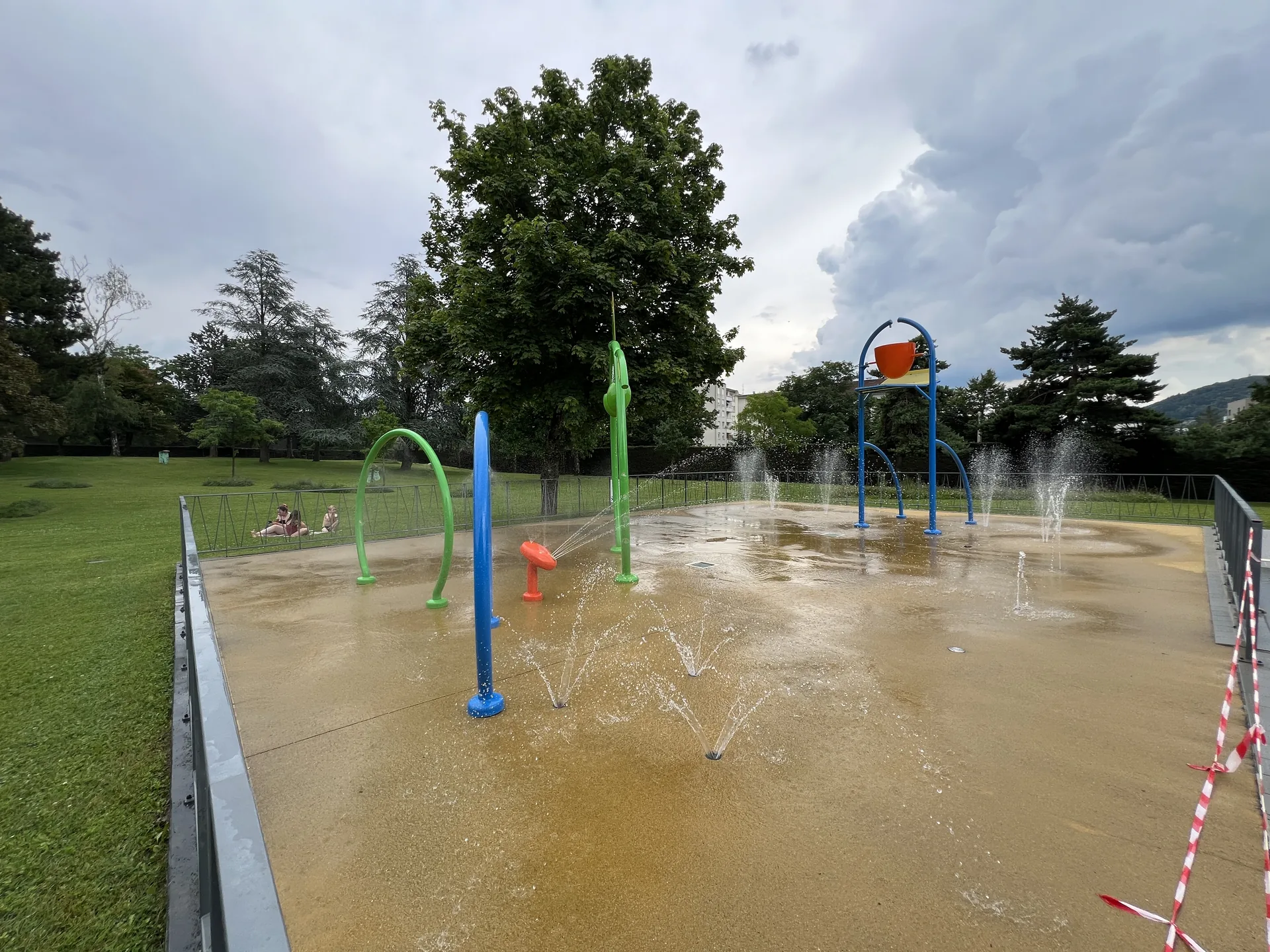 Jeux d'eau Aqua Nature du Château Bleu