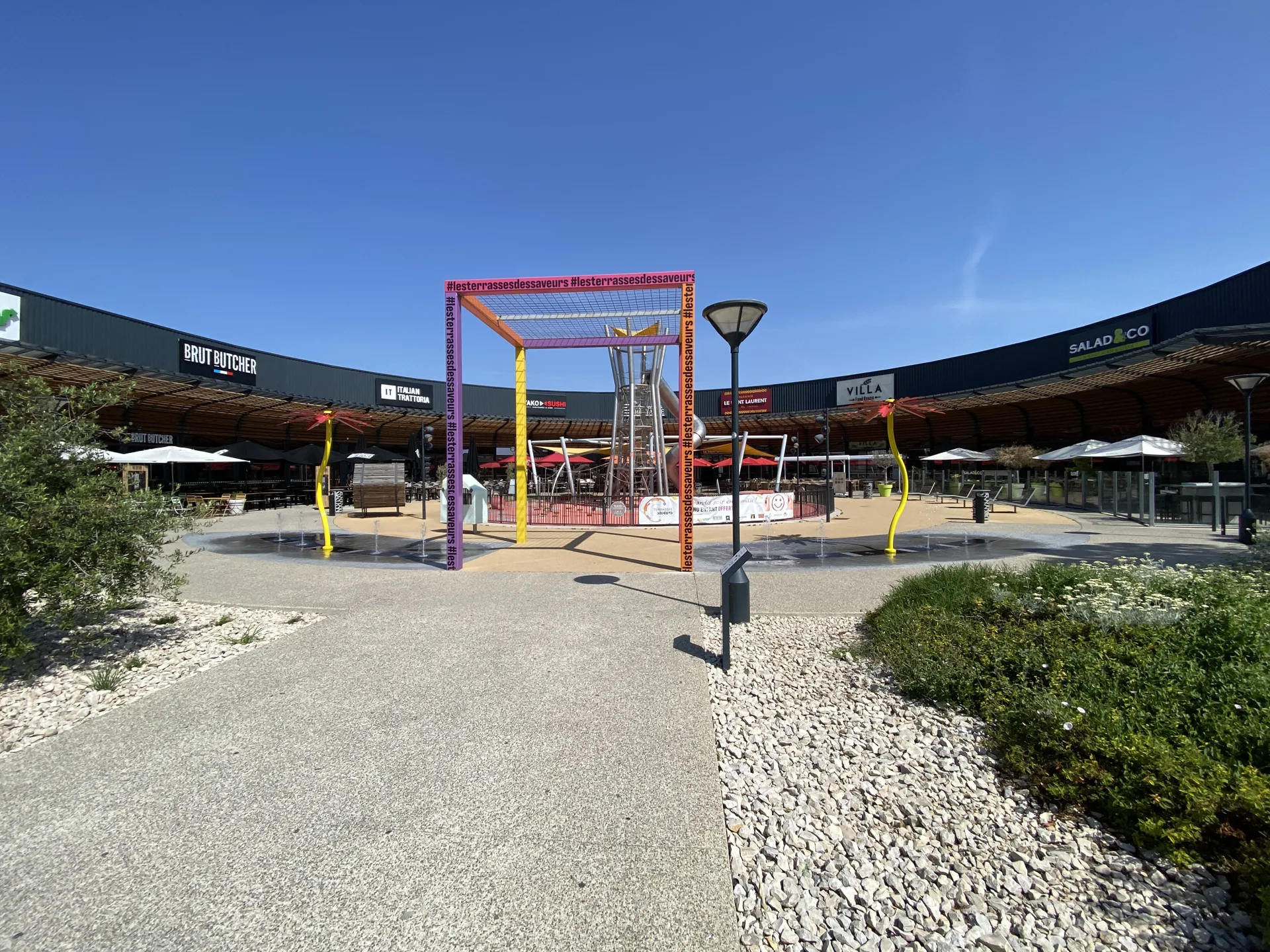 Pilotage & sécurité — splash pad Water Splash France
