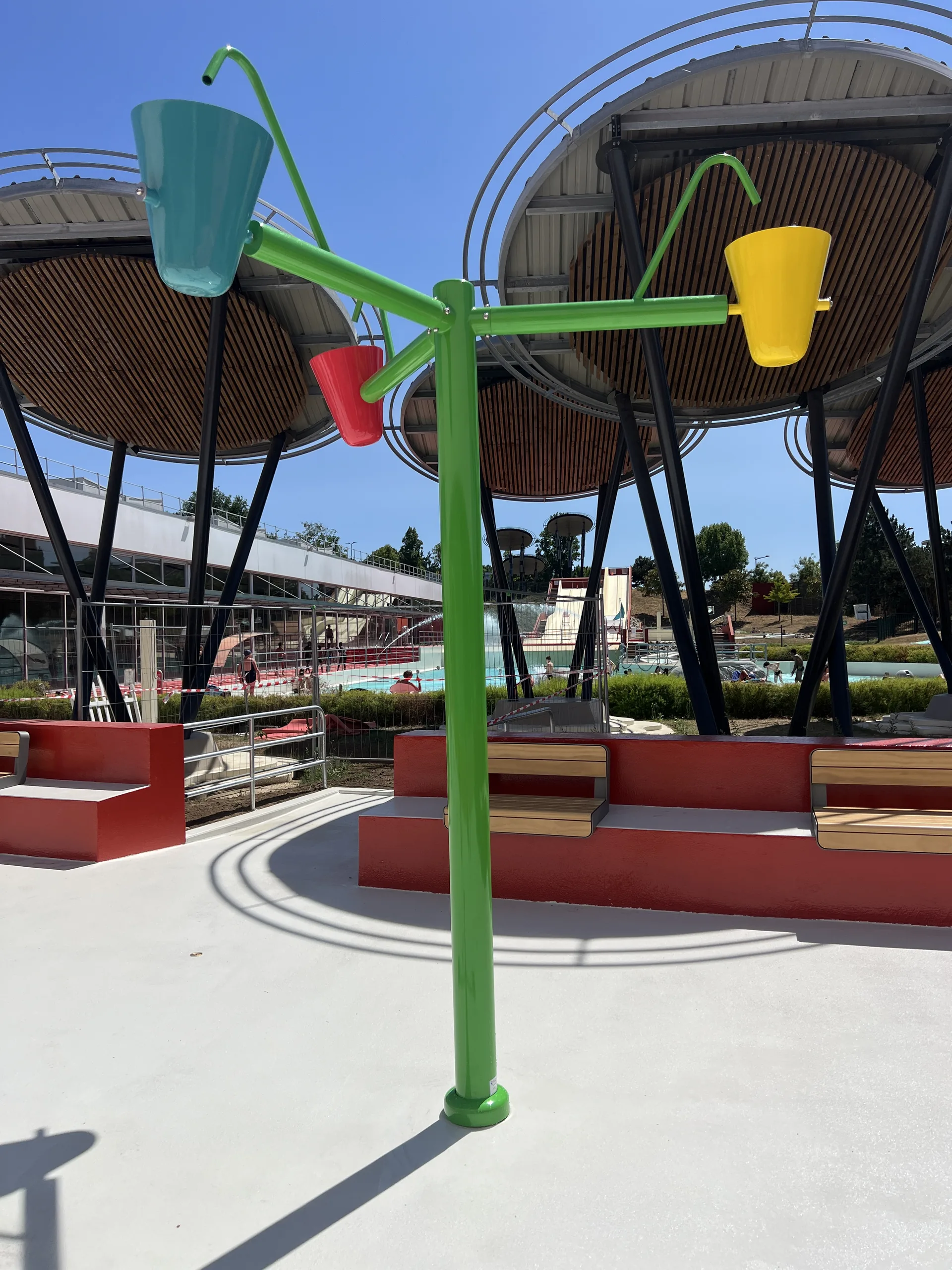 Toboggan aquatique des Atlantides